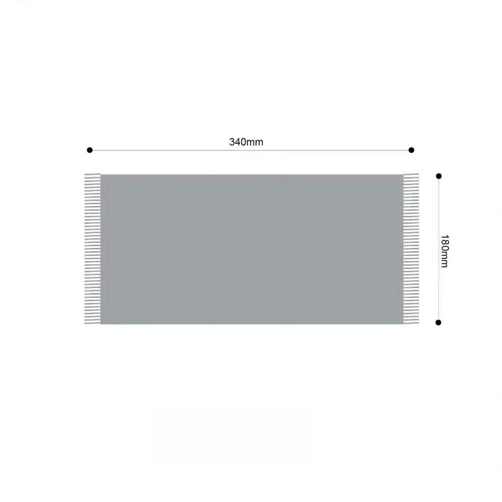 SOGA Three-seater White Sofa Cover Leopard Print 180x340cm Polyester