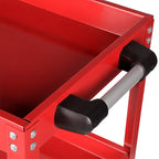 2 Tier Tool Storage Cart Red