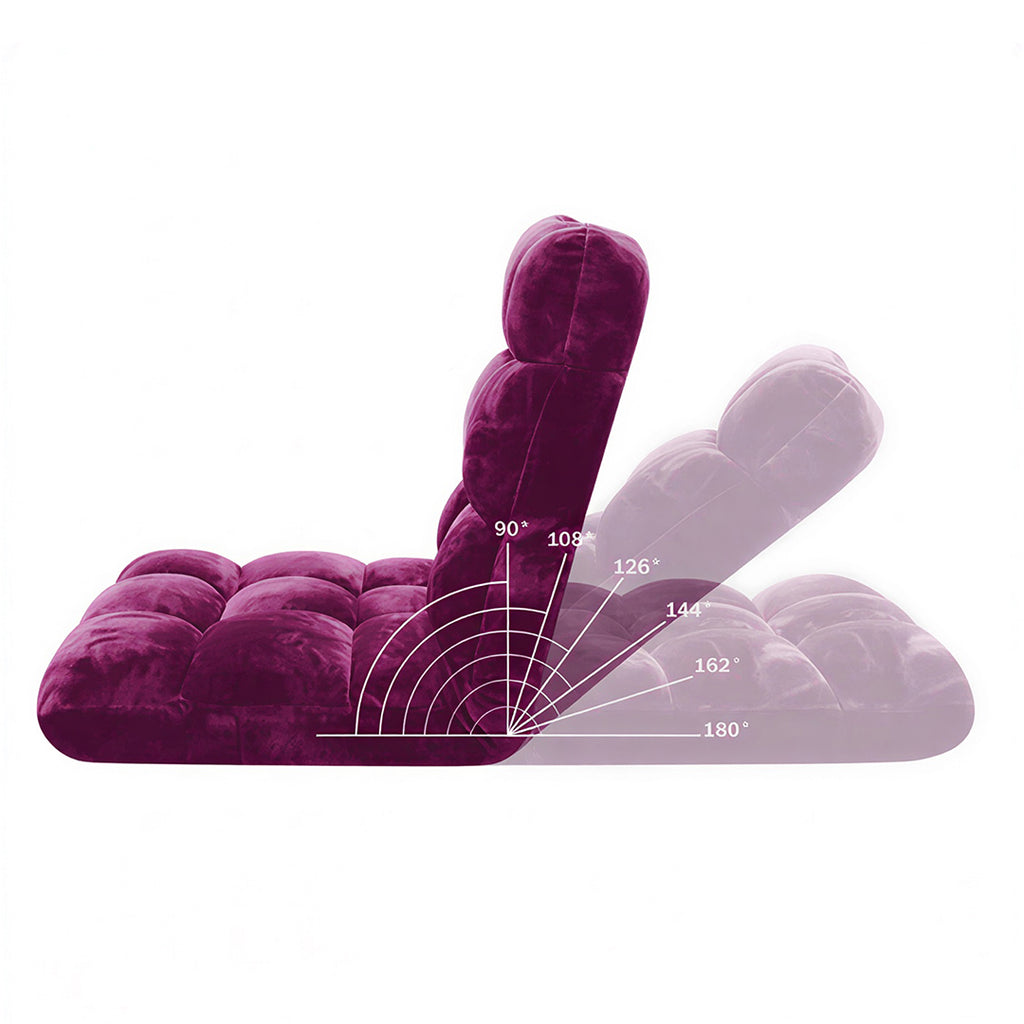 Recliner Lounge Sofa Cushion- Magenta