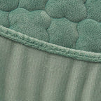 153cm Green Wide Mattress Cover  Clover Design