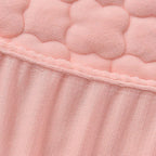 183cm Pink Wide Mattress Cover  Clover Design