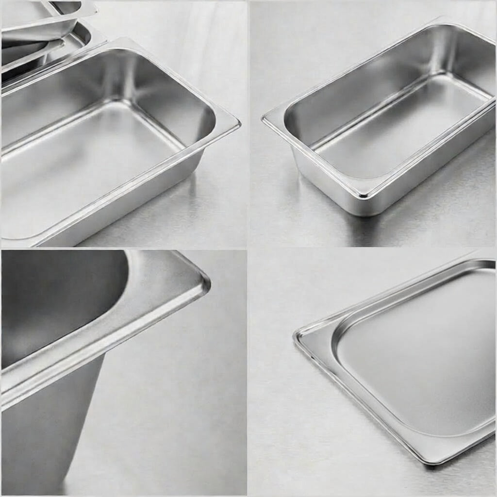 Gastronorm GN Pan Full Size 1/3 GN Pan 20cm Deep