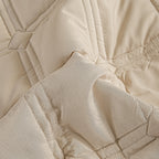 153cm Beige Wide Mattress Cover
