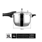 3L Stainless Steel Pressure Cooker