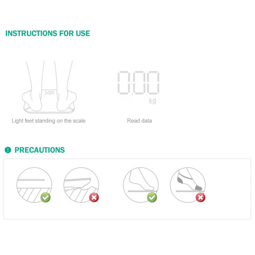 180kg Digital Scales Green