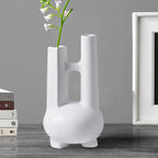 Ornament Modern Geometric Vase Minimalist Double Tube