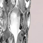 SOGA 30cm Glass Grey Vase Crystal VASE Thick Modern Home Decor