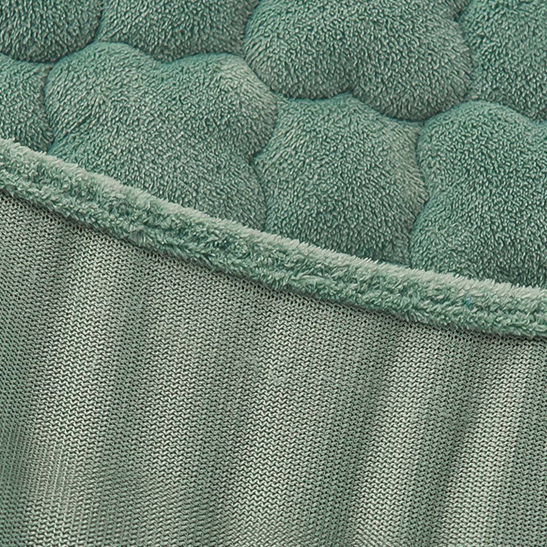 183cm Green Wide Mattress Cover Clover Design