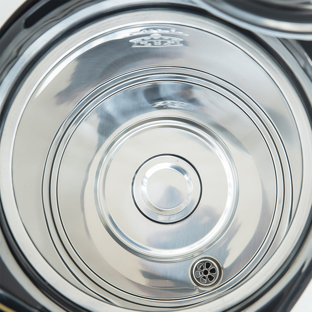 SOGA 2X 3.2L White Plastic Exterior Electric Thermal Pot Dispenser with 3 Dispensing Modes