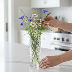 14x30cm Heavy Duty Glass Vase Crystal Clear