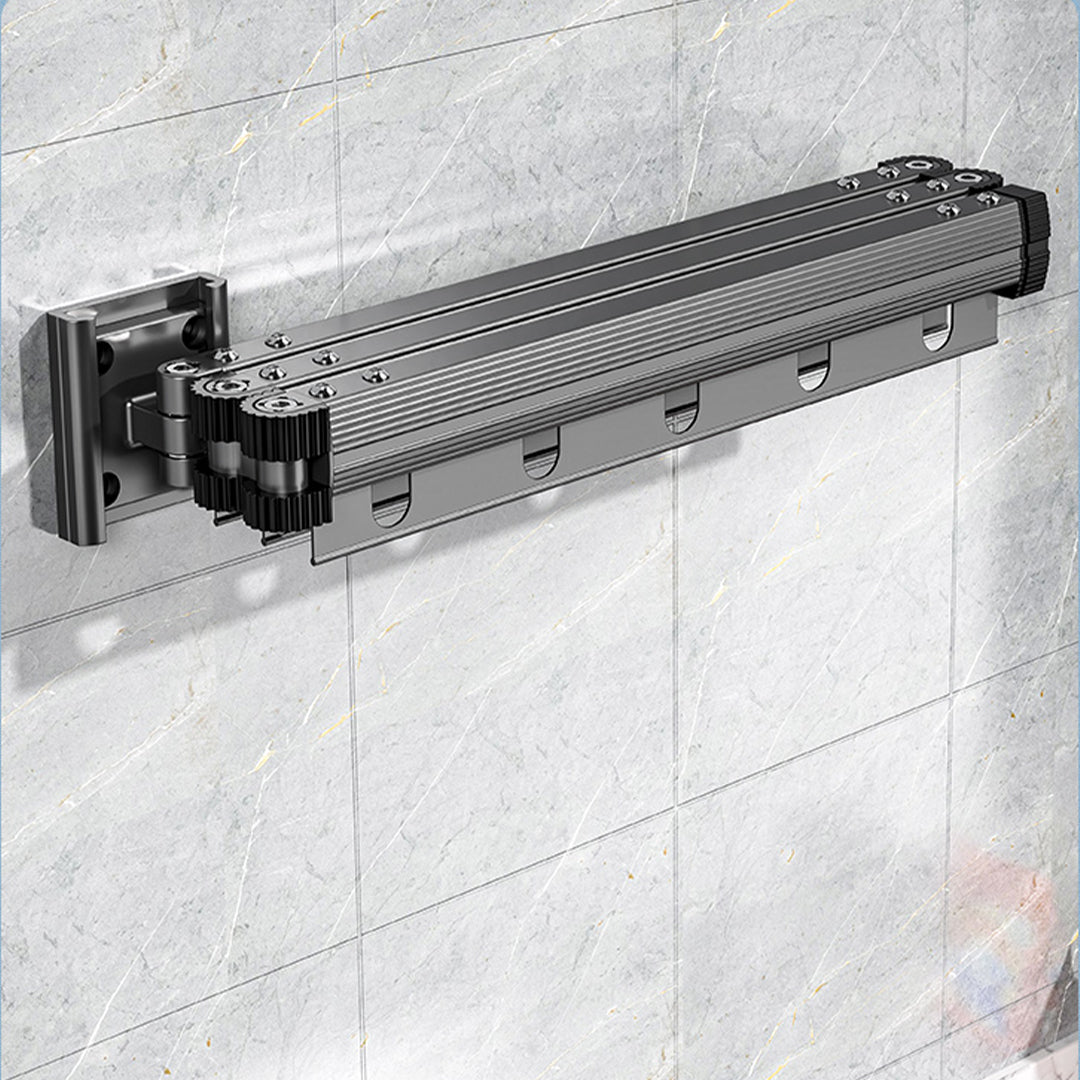 93.2cm Wall-Mounted Clothing Dry Rack Retractable  Hanger