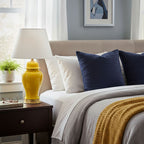 Ceramic Table Lamp Yellow