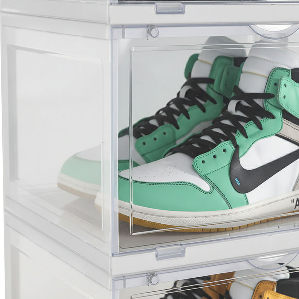 6 Tier Transparent Shoe Organiser