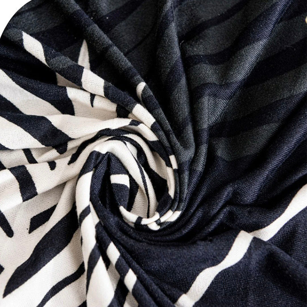 High Stretch 1-Seater Checkered Print Sofa Slipcover