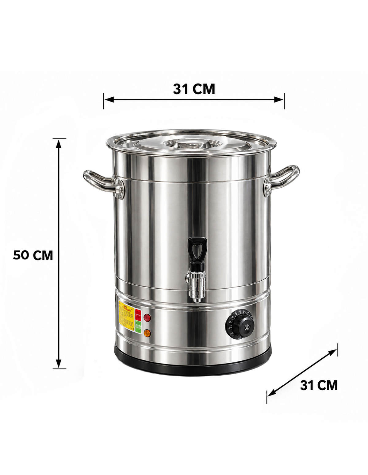 25L Stainless Steel URN Commercial Water Boiler