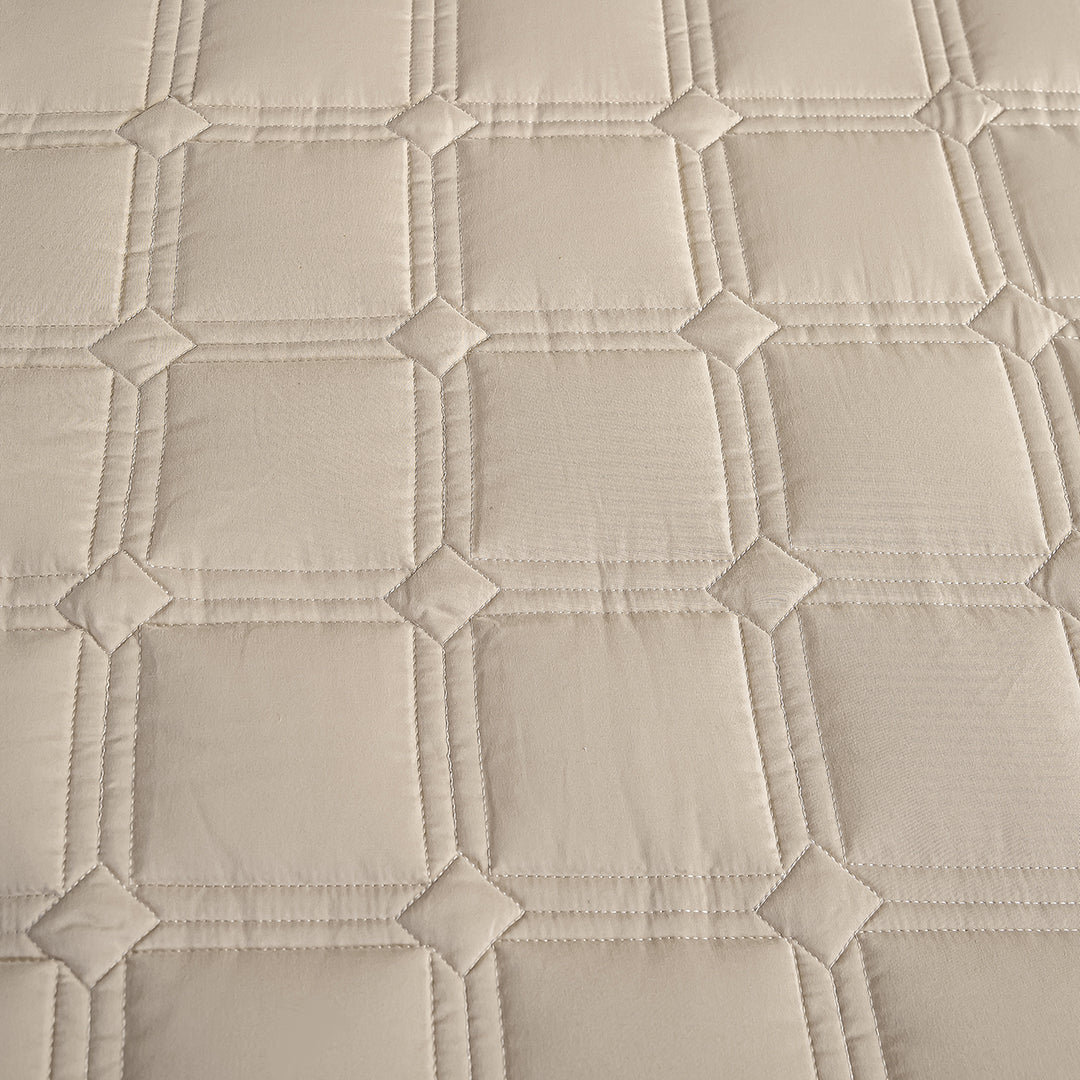 183cm Beige Wide Mattress Cover