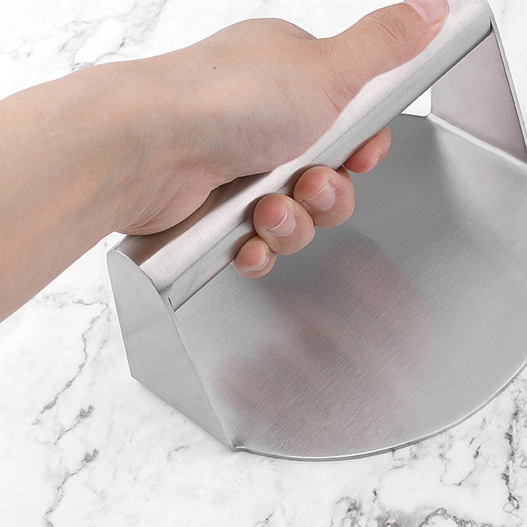 Stainless Steel Burger Press