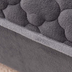 153cm Grey Wide Mattress Clover Design