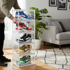 5 Tier Transparent Shoe Organiser