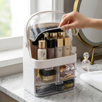 3 Tier White Countertop Cosmetic Storage Organiser