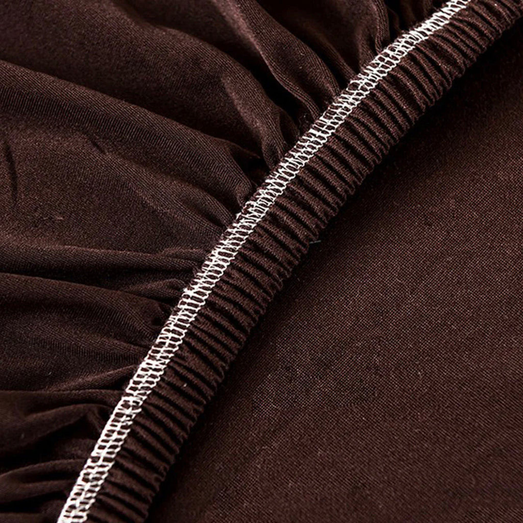 High Stretch 2-Seater Coffee Sofa Slipcover