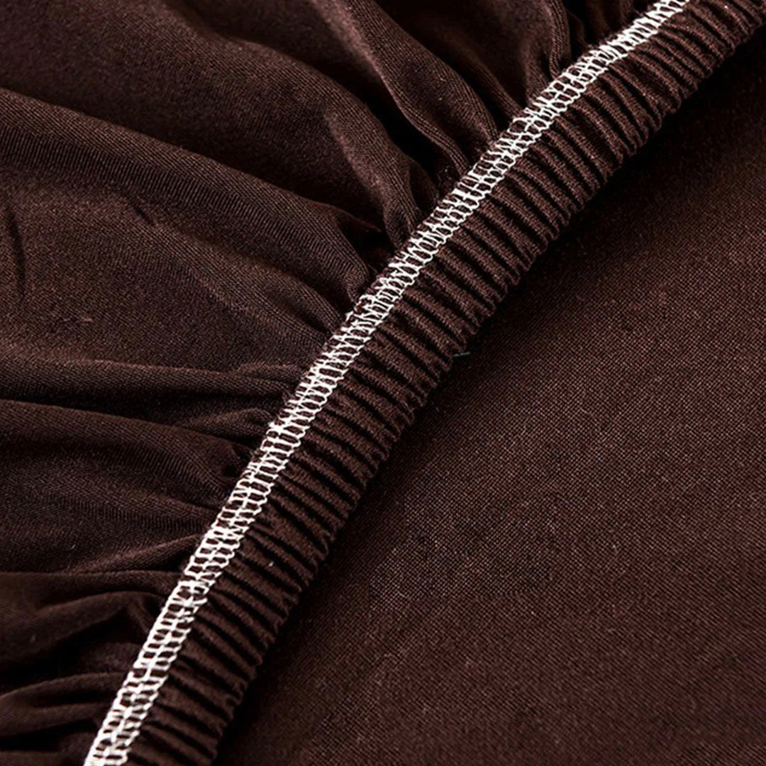 High Stretch 2-Seater Coffee Sofa Slipcover