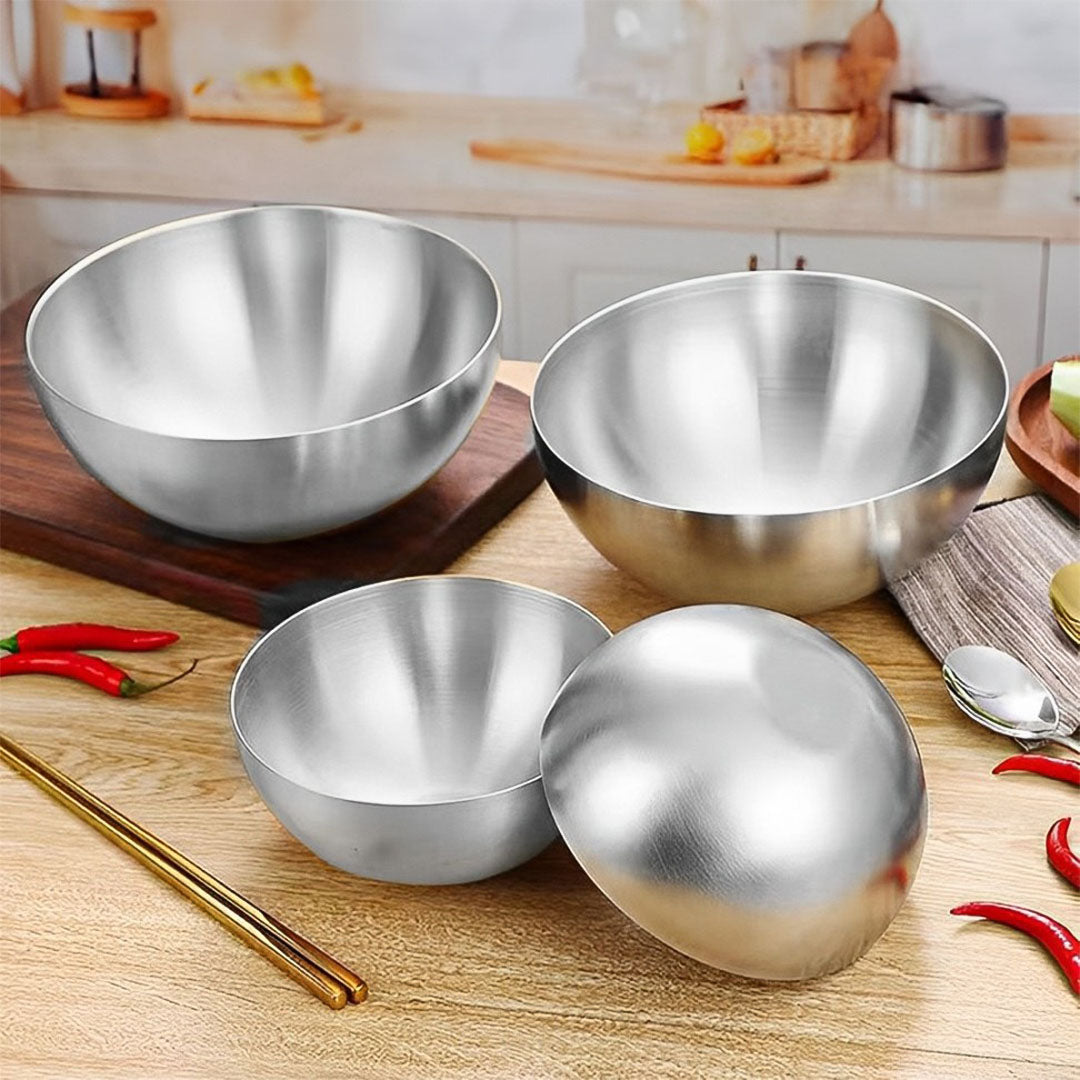 15cm Elegant Silver Salad Bowl with Model 201 A Versatile Kitchen Essential