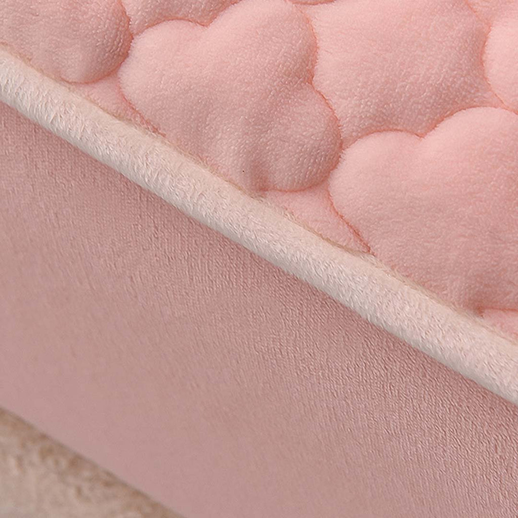 183cm Pink Wide Mattress Cover  Clover Design