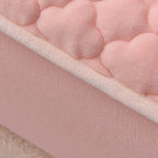 183cm Pink Wide Mattress Cover  Clover Design