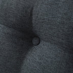 180cm Dark Grey Wedge Bed Cushion