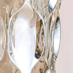 SOGA 29cm Glass Clear Vase Crystal VASE Thick Modern Home Decor