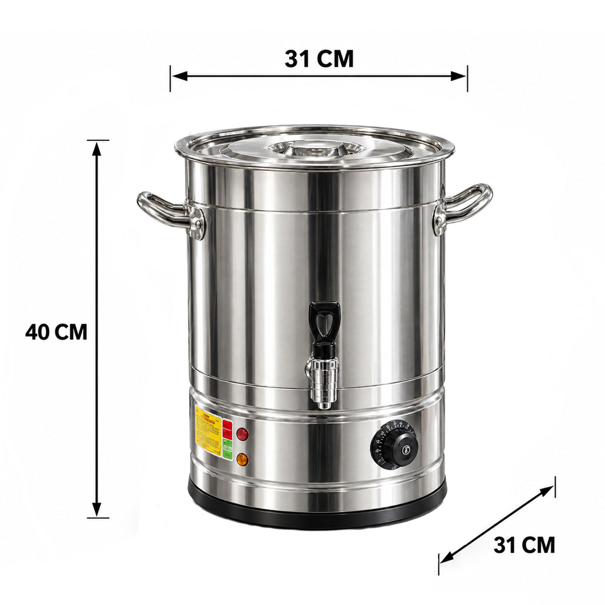21L Stainless Steel URN Commercial Water Boiler