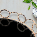 38cm Round Vanity Tray Organiser with Handles