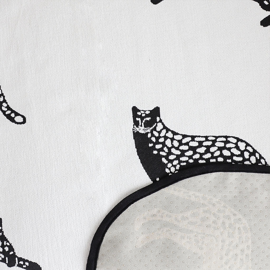 SOGA Two-Seater White Leopard Print 90x160cm Throw Blanket Sofa Cover