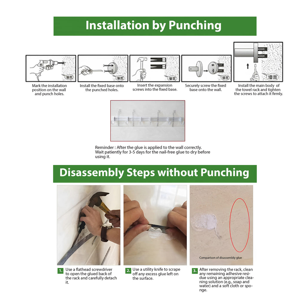 Wall-Mounted Multi-Clamp  Clothes Hanger