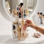 360 Degree Rotating Makeup Organiser Cosmetics Holder