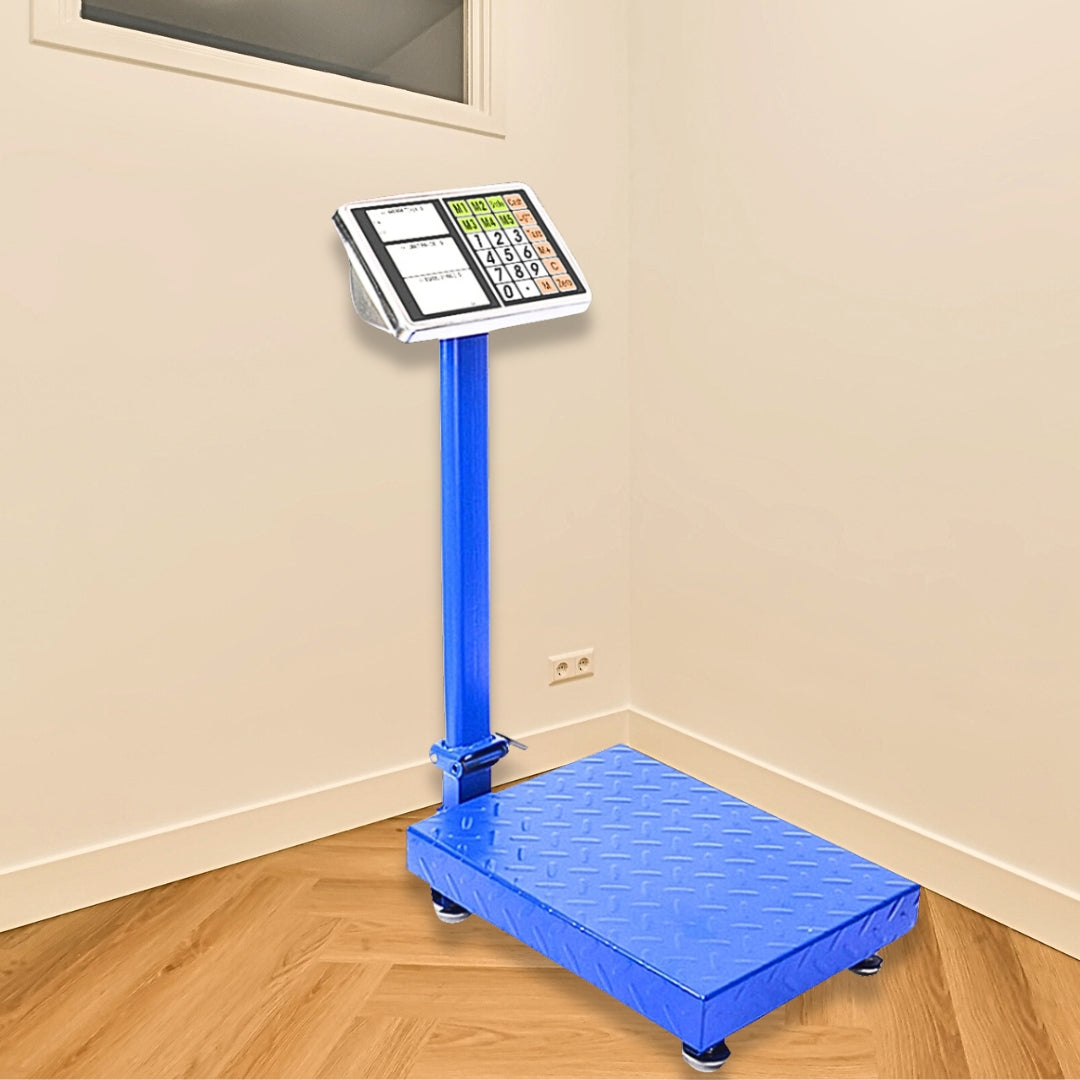 300kg Electronic Platform Scale Blue