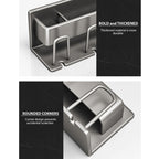 27cm Wall-Mounted Bathroom Storage Shelf Rack