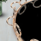 38cm Round Vanity Tray Organiser with Handles