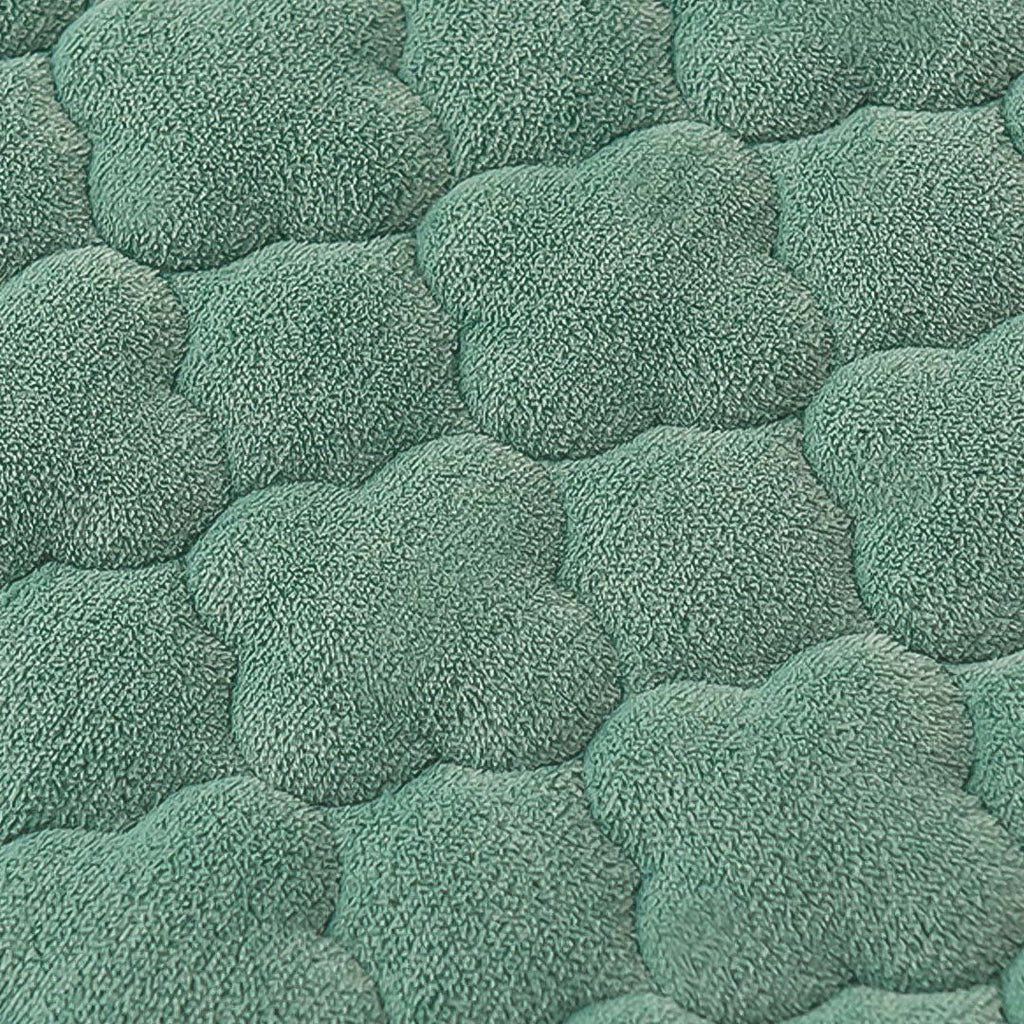 153cm Green Wide Mattress Cover  Clover Design