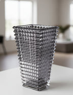 SOGA 22cm Modern Gray Ceramic Glass Vase Home Decor