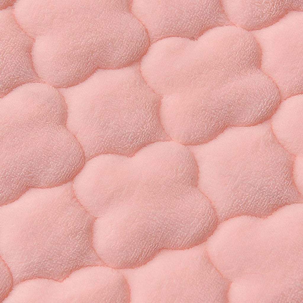 153cm Pink Wide Mattress Cover Clover Design