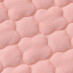 153cm Pink Wide Mattress Cover Clover Design