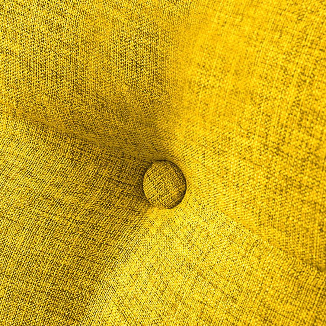 SOGA 100cm Yellow Wedge Bed Cushion
