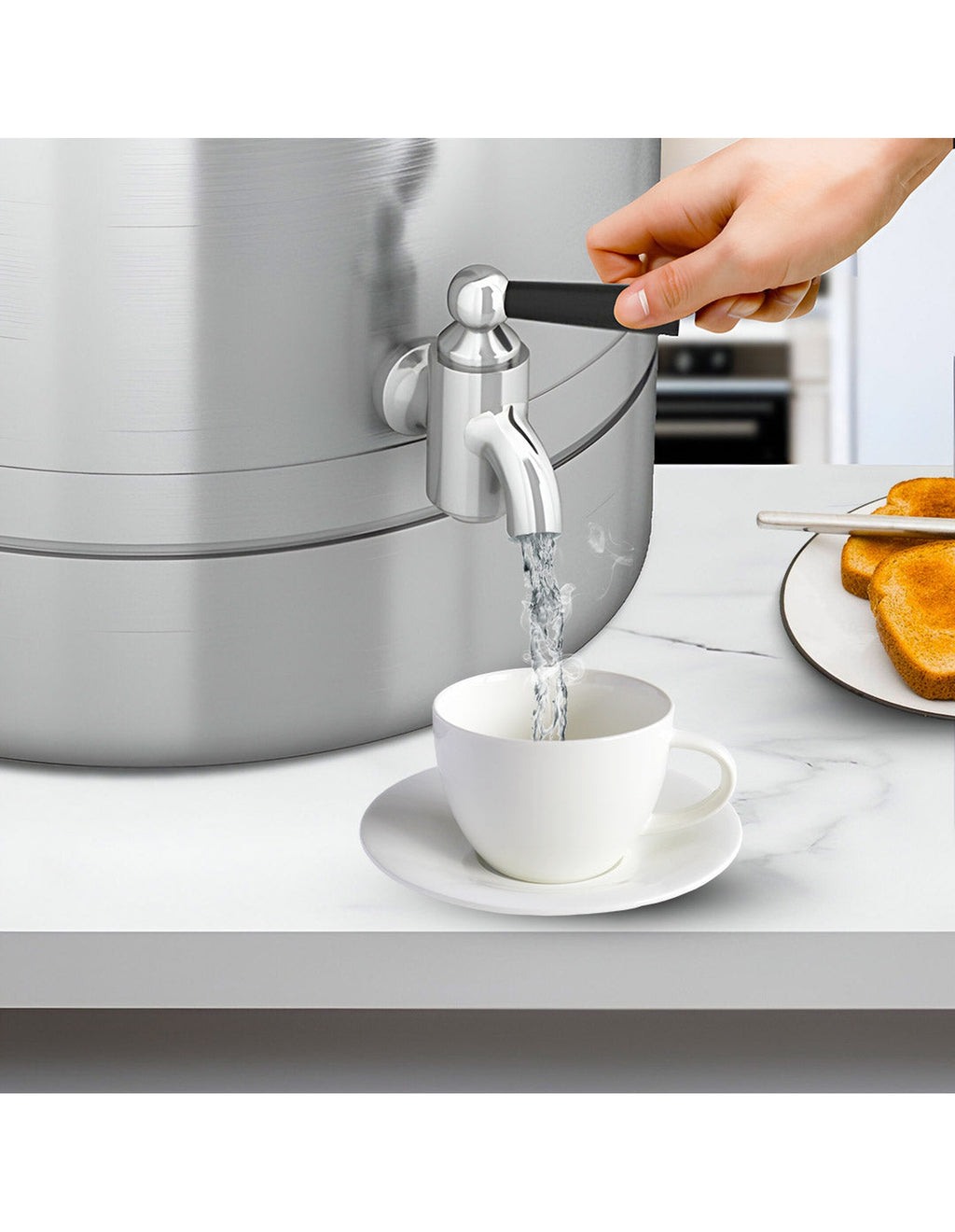 48L Stainless Steel URN Commercial Water Boiler