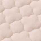 153cm  Beige Wide Mattress Cove  Clover Design