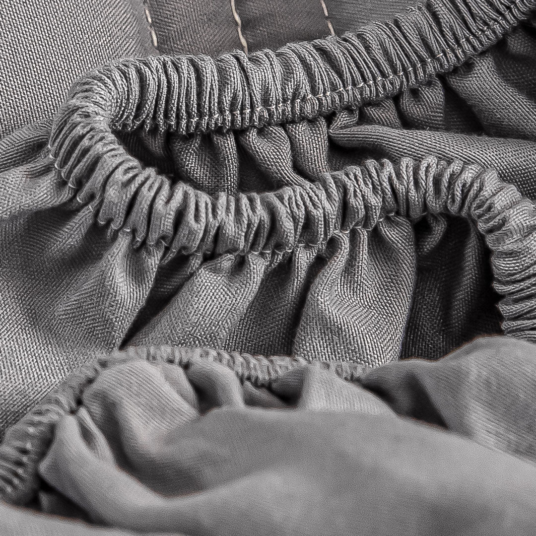 183cm Grey Wide Mattress Cover