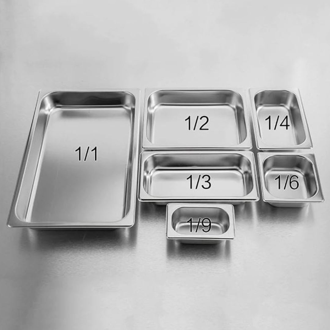 Gastronorm GN Pan Full Size 1/3 GN Pan 6.5 cm Deep Tray