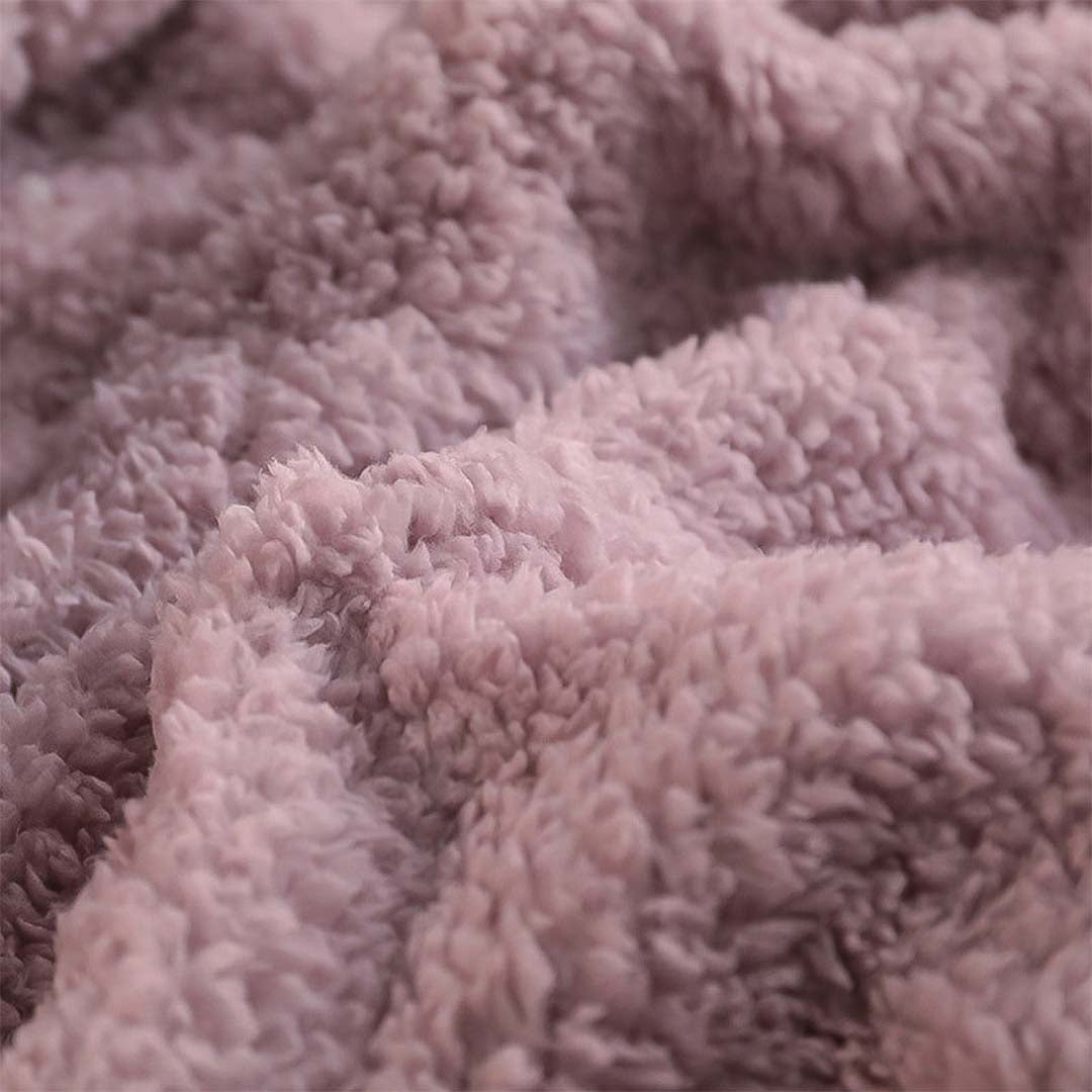 SOGA Throw Blanket Purple
