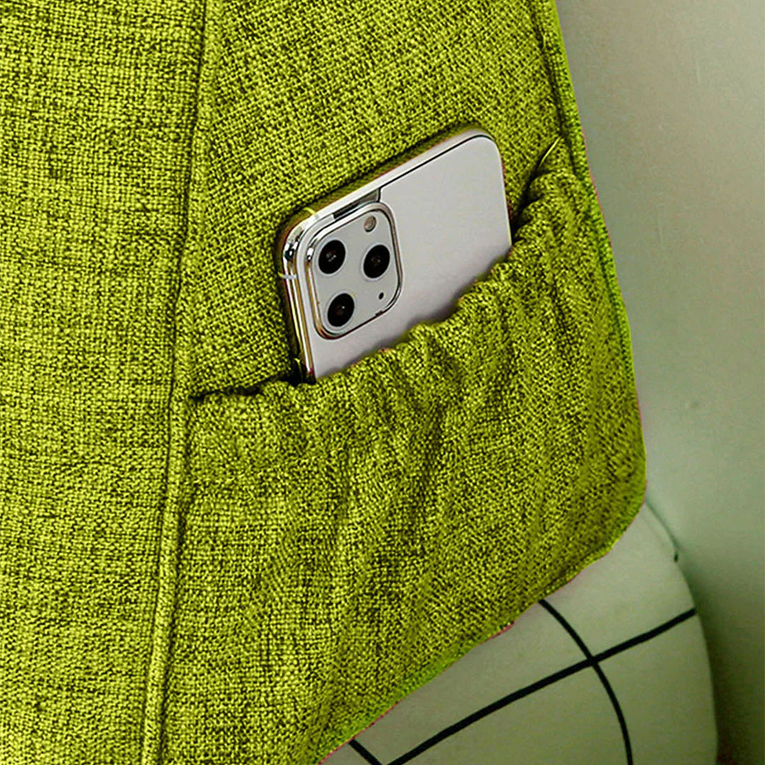 120cm Green Wedge Bed Cushion